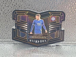 2022-23 Panini Ossidiana, Jamie Vardy, Vitreous Electric Etch Orange /65 - Foto 1 di 2