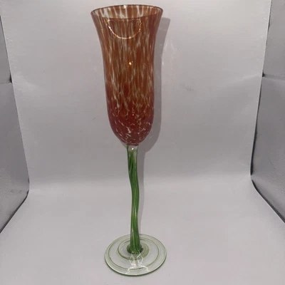 Cristal de confeti Royal Damube copa de champán floral tallo cortado Foto 1 de 4