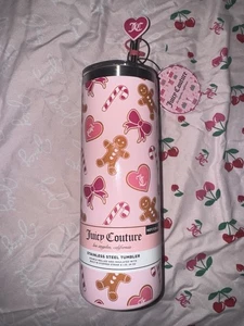 Juicy Couture Christmas Stainless Steel Tumbler 24oz - Picture 1 of 5