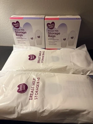 Bolsas de almacenamiento de leche materna Parent’s Choice 150ct a prueba de fugas doble cremallera Foto 1 de 3