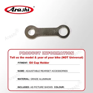 Arashi Footrest Spare Part Oil Cup Holder for CBR600RR CBR1000RR FZ1 FZ8 YZF R1 - Picture 1 of 3