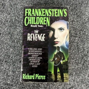 Vintage Frankenstein's Children Book Two: The Revenge Richard Pierce Rare OOP - Imagen 1 de 8