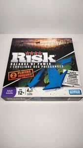 RISK BALANCE OF POWER 2 PLAYER BOARD GAME 100% COMPLETE AGE 12+ STRATEGY HASBRO - Picture 1 of 7