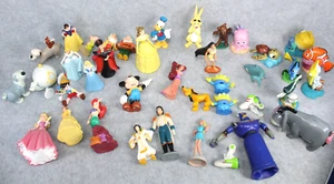 Lot 40 0f Disney PVC Figures Princesses Nemo Toy Story Ariel Dog - Picture 1 of 13