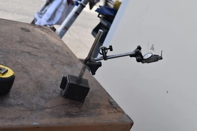 Interapid Jeweled Switzerland Indicator .0005 310-B2 with base. - Image 1 of 4