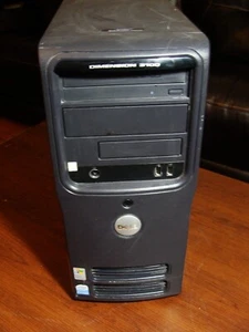 Dell Dimension 3100 Pentium 4 HT 2.80GHz 1GB RAM 80GB HDD Windows XP Pro Sp3 - Picture 1 of 5