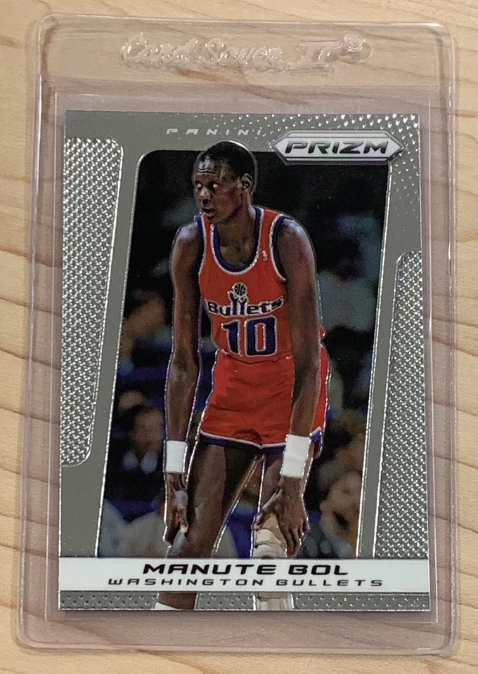 2013-14 Panini Prizm #237 MANUTE BOL 🏀 Washington Bullets 🏀 FREE SHIPPING 🏀 - Image 1 of 3