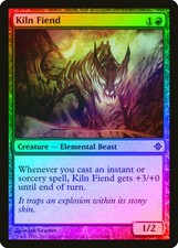Kiln Fiend FOIL Rise of the Eldrazi PLD Red Common MAGIC MTG CARD ABUGames
