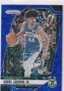 2024-25 Panini Prizm NBA No. 52 Andre Jackson Jr. Blue Shimmer 8/35 - Bild 1 von 2