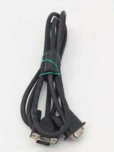 VGA Kabel D-SUB 15pin Stecker E210567 AWM Style 20276 30V VW-1 , 1m in schwarz - Picture 1 of 3