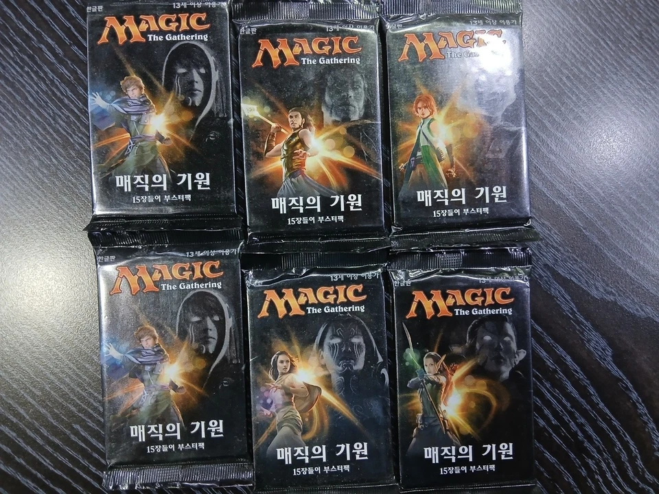 [Factory Sealed] MTG Korean, Magic Origins, 6 x booster packs - Image 1 of 1