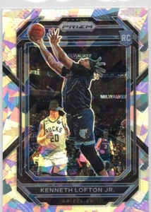 2022-23 Panini Prizm - Kenneth Lofton Jr. #253 Ice Prizm (RC) - Picture 1 of 2
