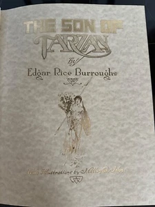 ERB-SON OF TARZAN-J. Allen St. John Portfolio Farbe und s/w - Bild 1 von 3