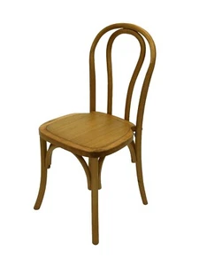 Elm Wooden Bentwood Chairs, Bentwood Stacking Chairs, Wooden Dining Chairs - Picture 1 of 8