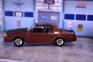 1986 Buick Regal T Type Rosewood 1/64 Scale Diecast Diorama Collectible Model