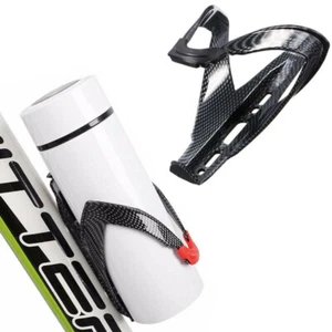 Carbon Fiber 3K MTB Mountain Road Bike Bicycle Water Bottle Holder Cage Rack - Picture 1 of 14