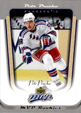 2005-06 Upper Deck MVP Petr Prucha Rookie #419