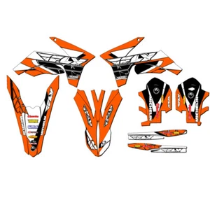 2011-2012 SX 13 FLY Orange Senge Graphics Kit Compatible with KTM - Picture 1 of 10