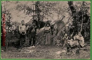 ah2782- BRASIL - POSTAL DE COLECCIÓN ANTIGUA - ÉTNICOS INDIOS, Río Grande - Imagen 1 de 1
