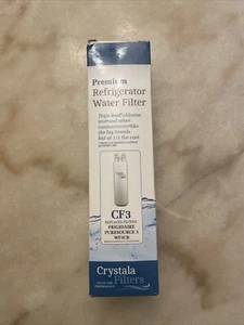 CRYSTALA CF3 Replacement Refrigerator Water Filter - Picture 1 of 5