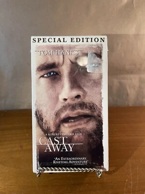 Cast Away VHS 2001 Special Edition New Factory Sealed Tom Hanks Wilson - Image 1 of 4