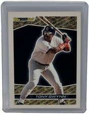 Tony Gwynn 1993 Topps Black Gold Parallel Insert Card San Diego Padres #8