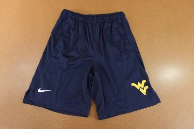 West Virginia Mountaineers Nike Dri Fit Boys Medium Navy Athletic Shorts NWT - Image 1 of 4