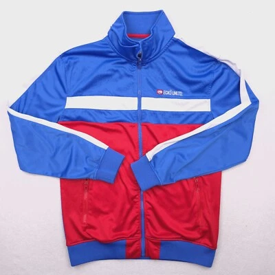 Chaqueta Ecko Para Hombre Mediana Roja Blanca Azul Años 90 Hip Hop Urbana Streetwear Y2K Foto 1 de 4