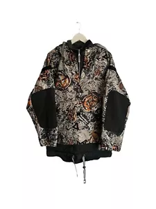 Vintage Rodeo Ski Jacket Coat Pocket Designer Winter Size 176 M Mega X Pouch C&A - Picture 1 of 8