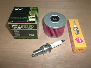Tune Up Kit Spark Plug Oil Filter Honda XR350R XL350R XR XL 350R 1983 1984 1985 - Foto 1 di 1