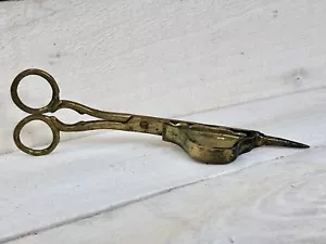 Metalcrafters Williamsburg Restoration CW Brass Scissor Candle Wick Trimmer - Picture 1 of 7