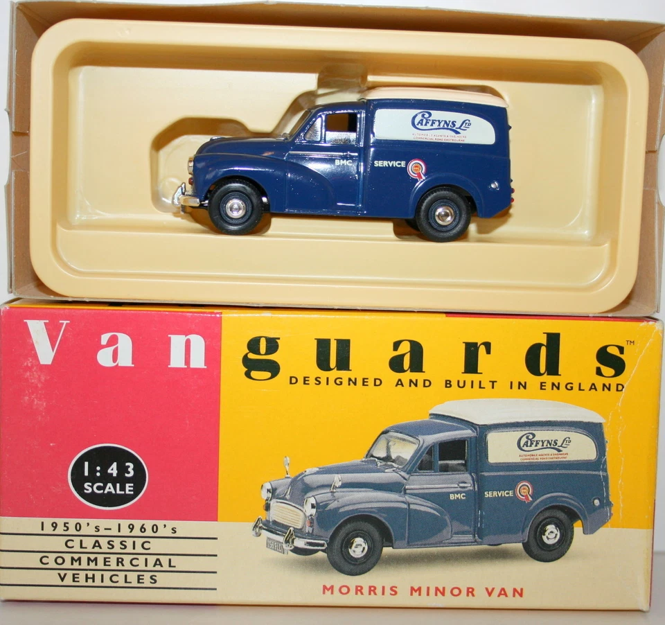 VANGUARDS 1/43 VA11007 MORRIS MINOR VAN BMC SERVICE - Photo 1/1