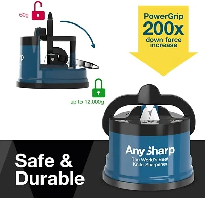 AnySharp Knife Essentials Sharpener - Blue (51501) - Image 1 of 2