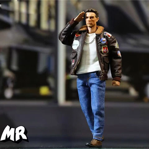 MR.FIGURE X 90’S 1/12 Top Gun Air Force Major Tom Cruise 6in Male Action Figure Cover