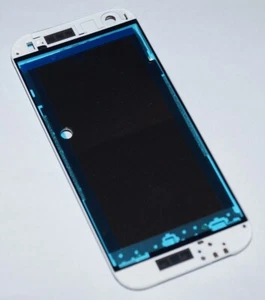 Htc One Mini 2 M5 M8mini Display Frame LCD Glacier Silver - Picture 1 of 2