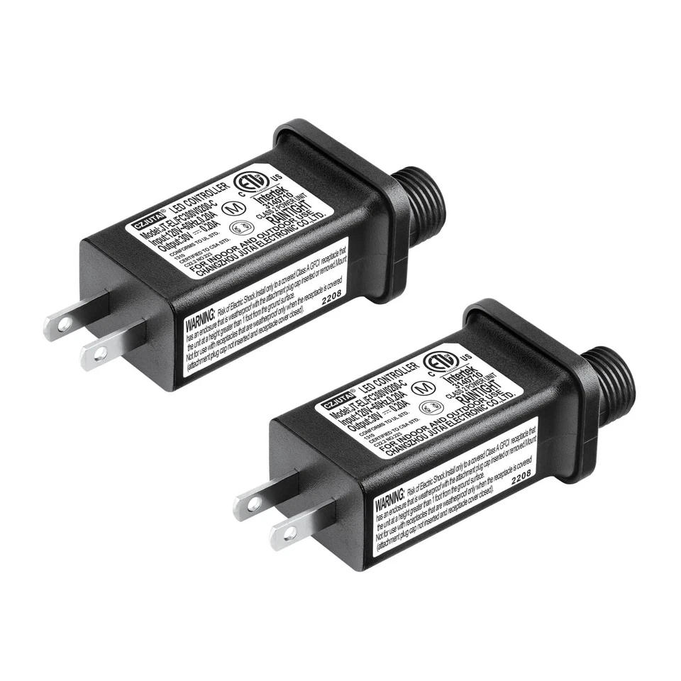 2Pcs 30V Replacement LED Transformer JT-EL/FC300V0200-C Class 2 Power Supply - Image 1 of 4