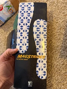NUOVO Nikken Magstrides Active Scarpa Magnete Inserto Solette Coppia Piccole EQL FIR 2024 - Foto 1 di 2