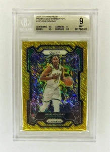 Jrue Holiday 2023-24 Prizm Gold Shimmer FOTL # /10 BGS 9 MINT CELTICS - Picture 1 of 2