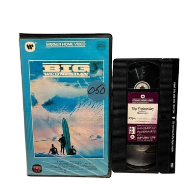 BIG WEDNESDAY - ORIGINAL WARNER BROS HOME VIDEO Clamshell VHS VIDEO - Image 1 of 4