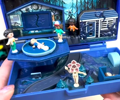 Polly Pocket Collector Stranger Things Compact, Special Edition Dolls and Plays - Image 1 of 4