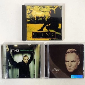 Sting CD Lot 3 Ten Summoner Tales Brand New Day Sacred Love Police Solo Albums - Picture 1 of 15