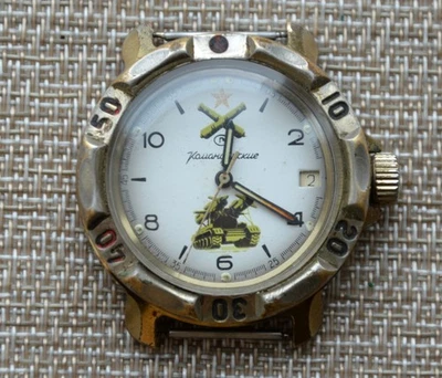 Watch USSR Vostok Komandirskie Commander Military Soviet Rare Vintage - Image 1 of 4