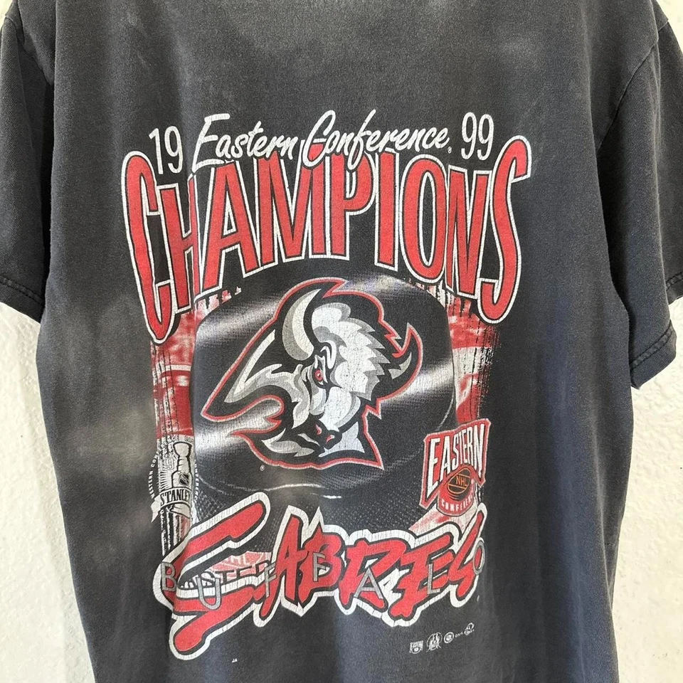 NHL Buffalo Sabres Eastern Conference Champions short sleeve shirt KV37629 - Image 1 of 1