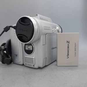 Sharp VL-Z8H Handheld MiniDV Camcorder Silver Tested - Picture 1 of 8