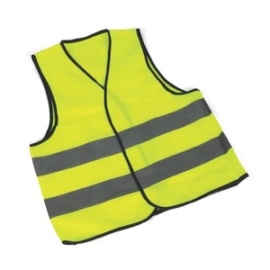 Chaleco Bigjigs Toys Medio Alta Visibilidad - Chaqueta de Visibilidad Amarilla Reflectante para Niños - Imagen 1 de 1
