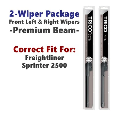Wipers 2pk Beam Wiper Blades fits 2007+ Freightliner Sprinter 2500 - 19260/240 - Image 1 of 4