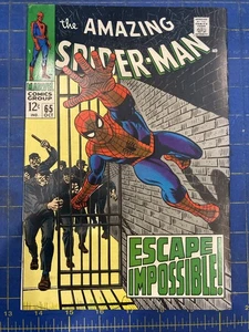 Marvel Comics Spiderman Ausgabe #65 Oktober 1968 "Escape Impossible" FN-VF - Bild 1 von 7