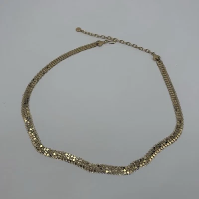 Cinturón Malla Cadena Tono Dorado Vintage Estilo Cadera Y2k Ajustable Festival Foto 1 de 4