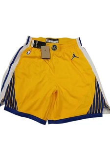 Nike Jordan Team Issued NBA Golden State Warriors Authentic Shorts Size 38 / L - Picture 1 of 6