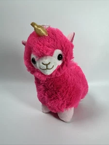 Peek-A-Boo Toys Soft Pink Llama Unicorn Llamacorn Plush Stuffed Animal Toy 9" - Picture 1 of 9